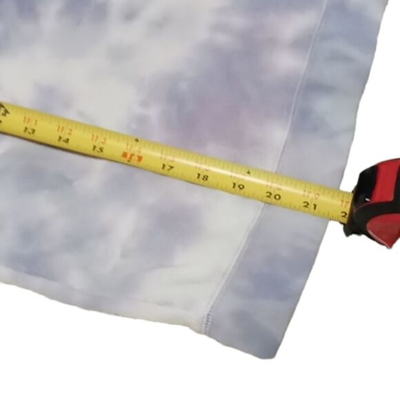 TIe-dye oversize long sleeve thermal top S - Picture 5 of 6